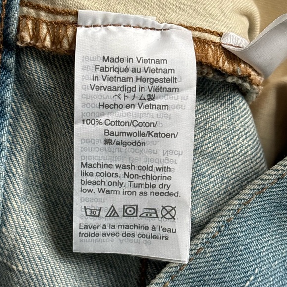 Madewell Rigid Denim Jean A-Line Mini Skirt Size 30 - Picture 11 of 15